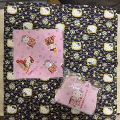 ハローキティ タオル・バッグセット　可愛い　キティちゃん　バック