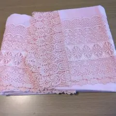 タグ付美品未使用 パーティーショール 刺繍レース入り／Velvet SHOWL