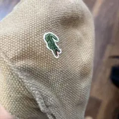 LACOSTE ニット帽 ビーニー ベージュ