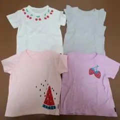 ベルメゾン　半袖Tシャツ110　4枚まとめ売り