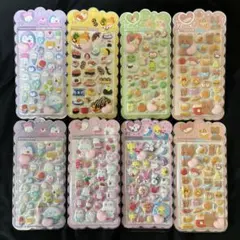 新品　ぷっくりジュエル　ぷにっとおしりステッカー　おしりシール 8セット