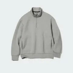 UNIQLOユニクロ ウルトラストレッチドライスウェットハーフジッププルオーバー