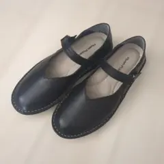 【試着のみ】Hush Puppies ストラップシューズ ブラックのサムネイル
