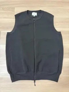 美品 アーバンリサーチ ベスト カノコ ダブルZIPニットベスト Lサイズ