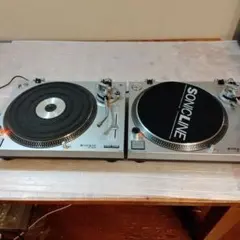 2台まとめて　SONICLINE SL-BDT ターンテーブル 2台まとめて SONICLINE SL-BDT ターンテーブル SONICLINE SL-BDT