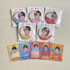 【新品未開封】Aぇ! group 缶バッジ・カードセット