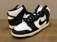 ナイキ ダンク ハイ レトロ ホワイト/ブラック-ユニバーシティ レッド パンダ