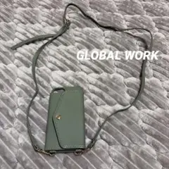 GLOBAL WORK ストラップ付き iPhoneケースのサムネイル