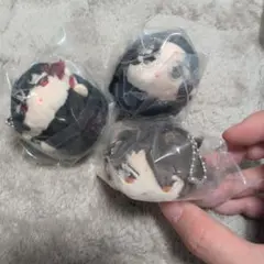 刀剣乱舞 もちマス ミニ　ぬいぐるみ　肥前忠広　陸奥守吉行　南海太郎朝尊