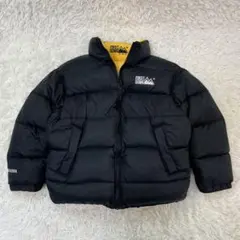 ファーストダウン ダウンジャケット リバーシブル ブラック ヌプシ ダウン70%