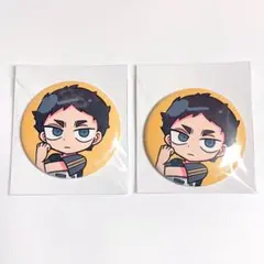 ハイキュー 缶バッジ 赤葦京治 寺田てら イラストレーター 希少