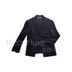 セオリーリュクス/ノーカラージャケット/LIFT DONNA.A/L/難あり