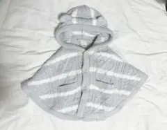 ▪️ GELATO PIQUE クマ耳 フリースポンチョ　ベビー服