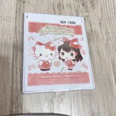 東方Project×サンリオキャラクターズ 折りたたみミラー博麗霊夢