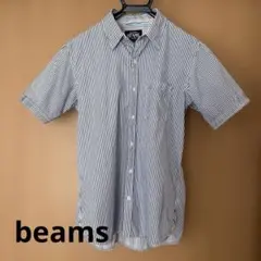 BEAMS ビームス 半袖ストライプシャツのサムネイル