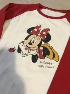 新品 インセクトコレクション ディズニー ミニー ラグランT 大人M 定価7千