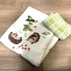掛け布団カバーand枕カバー　IKEA キッズサイズのサムネイル