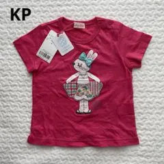 【新品タグ付き】KP ★ ニットプランナー　半袖　Tシャツ　80cm ピンクのサムネイル