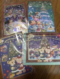 東京ディズニーシー クリスマス ポストカードセットのサムネイル