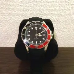 ノーロゴ SEIKOムーブメント ダイバーズ サブマリーナ オマージュ 腕時計