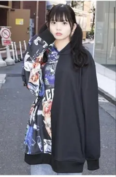 最終値下げ！早い者勝ち！REFREM☆Dカン ロゴテープ ファーコート パーカー m95203615976_1.jpg?1740739500