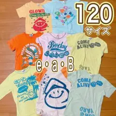 【美品から中古まで‼︎】 e.a.B ☆120サイズ☆8点セット☆半袖☆まとめ売り