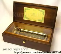 新品72弁ティファニーで朝食を♪ムーンリバー（３Ｐ）オルゴール720オルフェウス