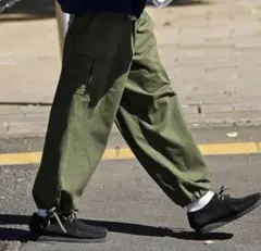 country moment ワイドカーゴパンツ