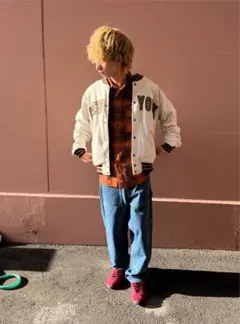 AVIREX SWEAT STADIUM JACKET アヴィレックス