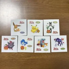 【匿名配送】ポケモンパン　デコキャラシール　第213弾　7枚セット