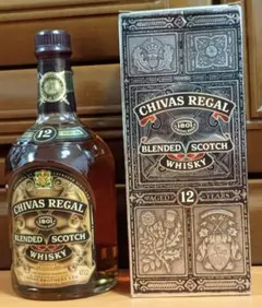 CHIVAS REGAL シーバスリーガル 12年 750ml 1992年 箱有 CHIVAS REGAL シーバスリーガル 12年 750ml 1992年 箱有 - メルカリ