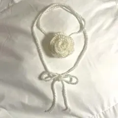 バラチョーカー 白