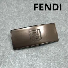 FENDI フェンディ ロゴ バレッタ ヘアアクセサリー