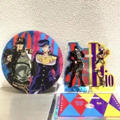 ジョジョ マツキヨ　アクリル歯ブラシスタンド　コースター　空条承太郎　東方仗助