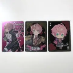 KnightA 騎士A KnightX てるとくん メタカ メタルカード 3枚