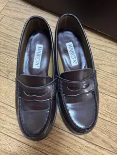 HARUTA ダークブラウン ローファー