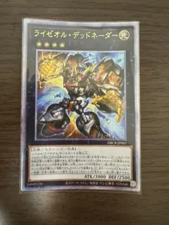 泰亜版 ライゼオル・デッドネーダー 遊戯王 クオシク アジア 英語 Amazon.co.jp: 遊戯王カード ライゼオル・デッドネーダー