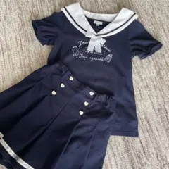any FAM セーラーカラー トップス ボトムスセット150cmのサムネイル