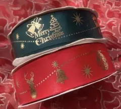 専用！クリスマス リボン 赤4m×4