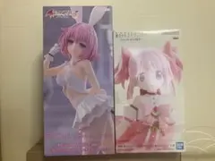 鹿目まどか　モモ・ベリア・デビルーク　フィギュア セット