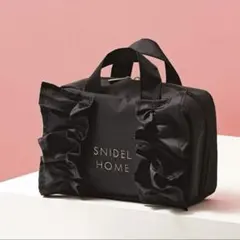 【新品未使用】SNIDEL HOME 大容量フリルポーチ　sweet付録