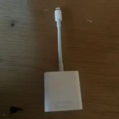 Lightningコネクタ アダプター ホワイト