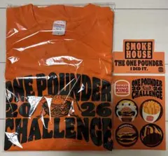 ステッカー付きBurger King ONE POUNDER Tシャツ Lサイズのサムネイル