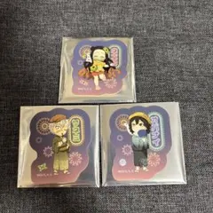 鬼滅の刃 花火大会 ステッカー 不死川実弥 伊黒小芭内 竈門禰豆子