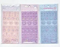 リトルツインスターズ キキララ タイルシール サンリオ