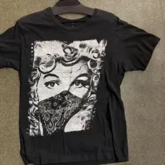 新品☆マリリンモンロー Tシャツ 黒 XL 半袖 ビッグプリント 海外限定 