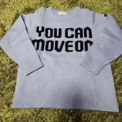 未使用brashes 水色 セーター 110