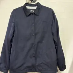 Stussy ネイビー ナイロンジャケット