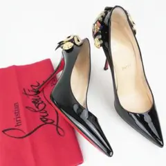 ルブタン Louboutin ヒール 36/23.5cm Black 81A