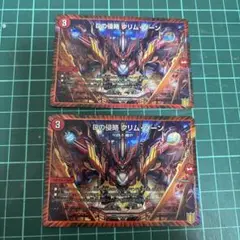 デュエルマスターズ　Dの侵略 クリム・ゾーン　2枚